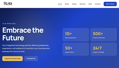 ITLB Services website